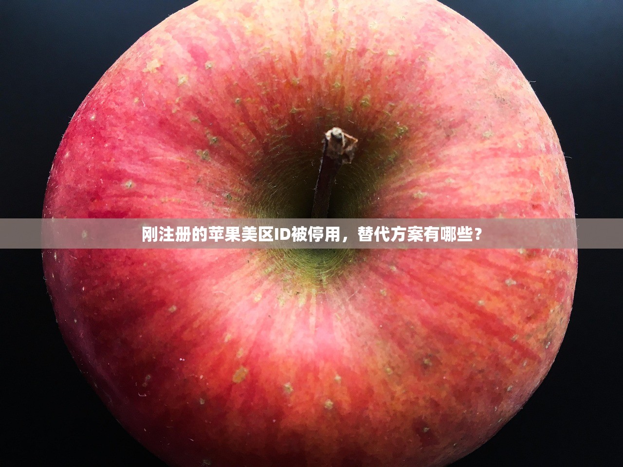 刚注册的苹果美区ID被停用,替代方案有哪些?