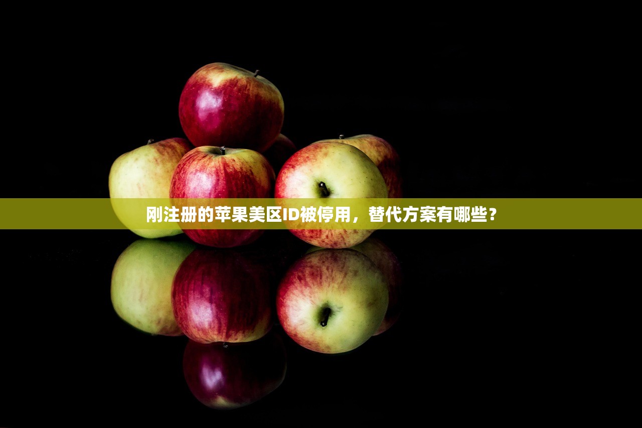 刚注册的苹果美区ID被停用,替代方案有哪些?