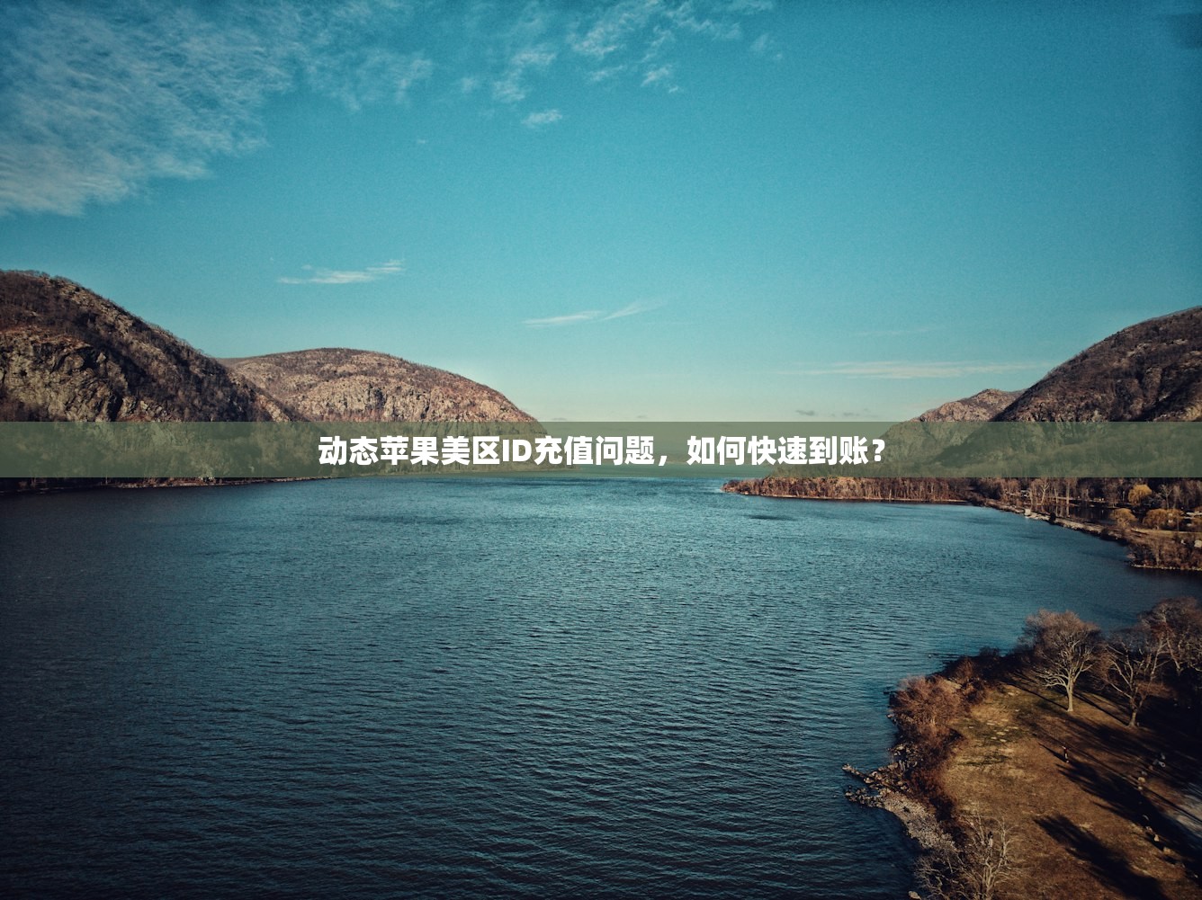 动态苹果美区ID充值问题，如何快速到账？