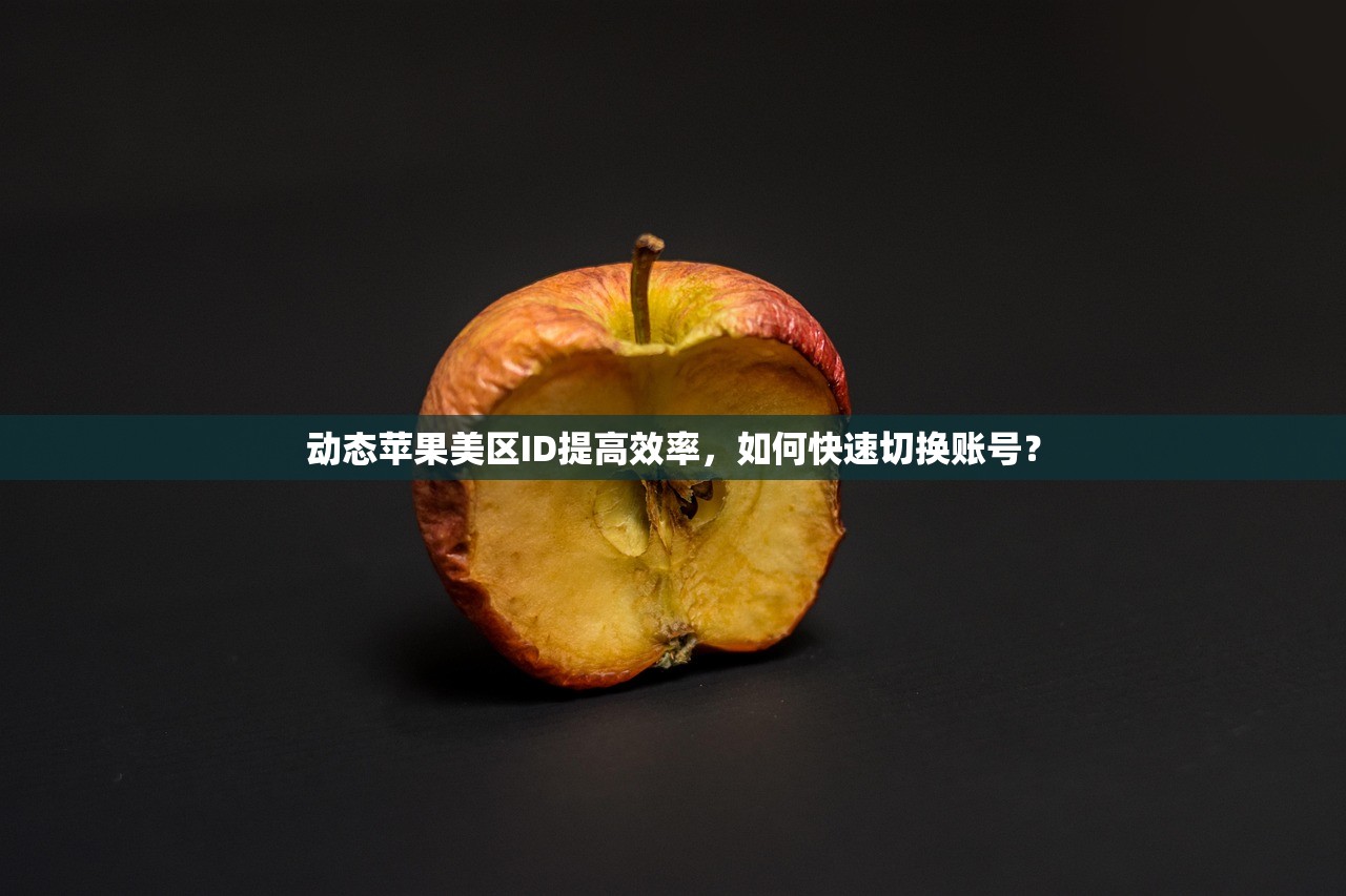动态苹果美区ID提高效率,如何快速切换账号?