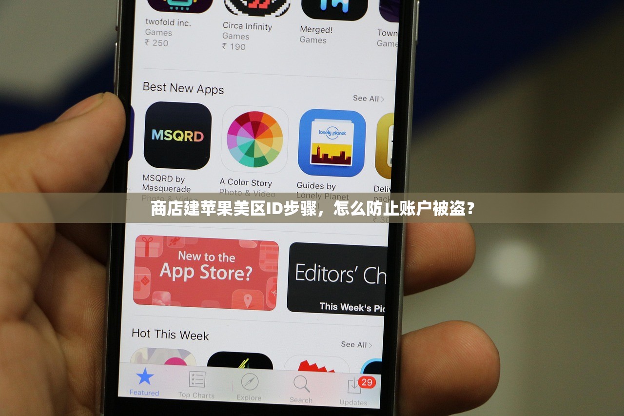 商店建苹果美区ID步骤，怎么防止账户被盗？