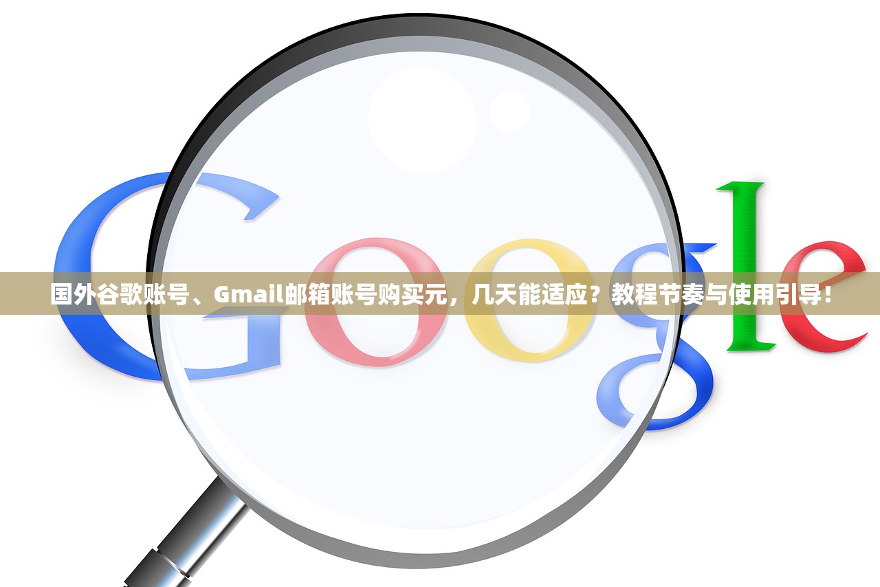 国外谷歌账号、Gmail邮箱账号购买元，几天能适应？教程节奏与使用引导！