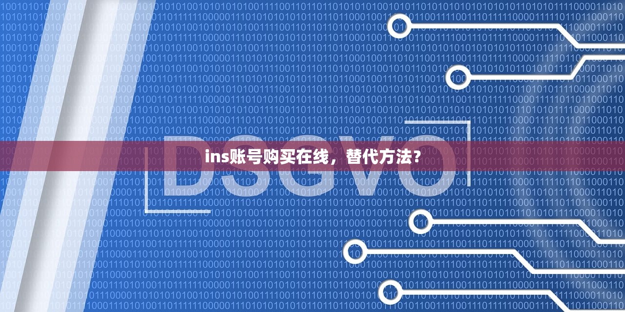 ins账号购买在线,替代方法?