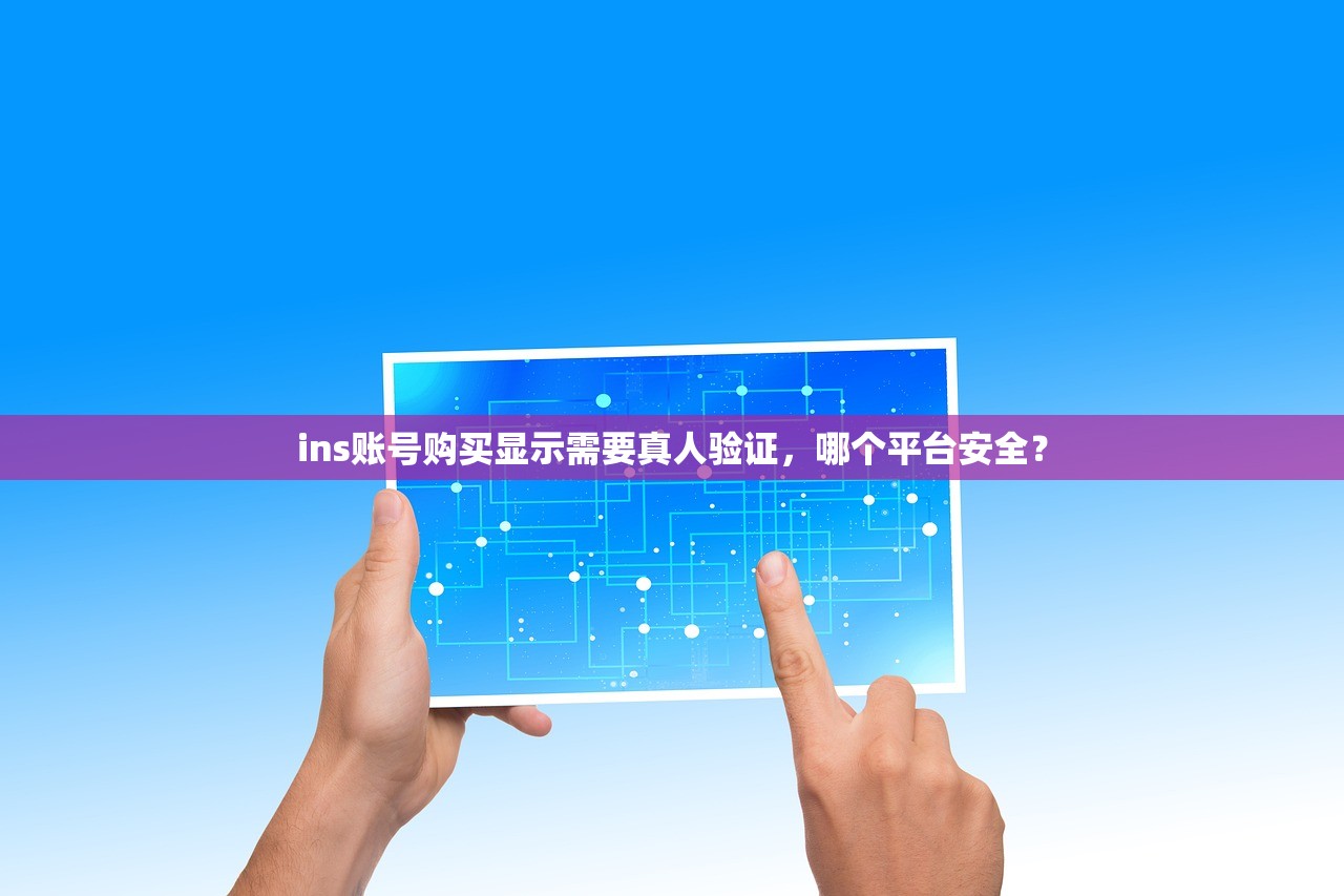 ins账号购买显示需要真人验证,哪个平台安全?