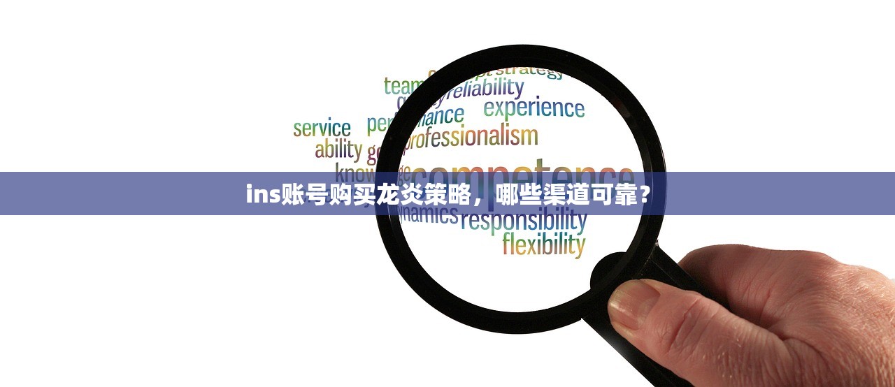 ins账号购买龙炎策略，哪些渠道可靠？