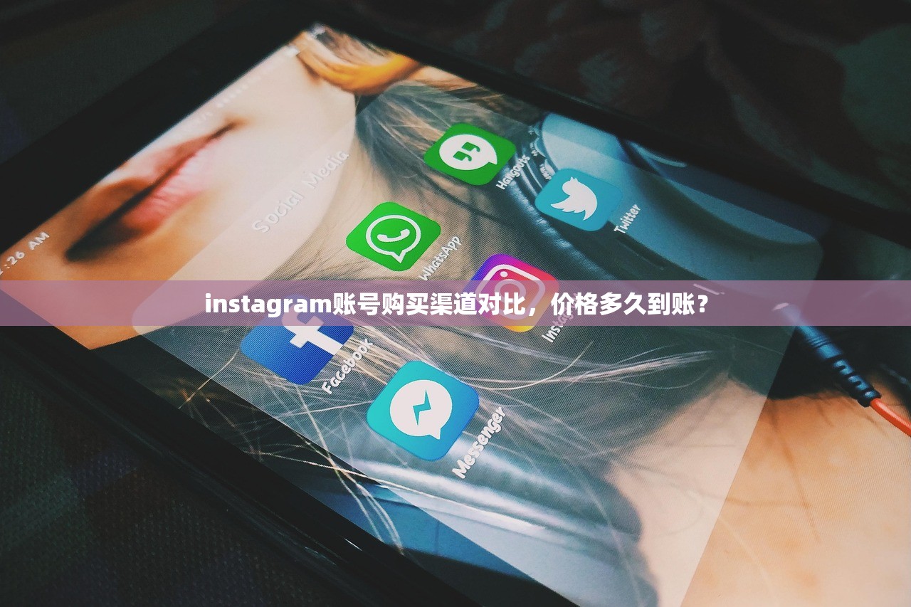 instagram账号购买渠道对比,价格多久到账?