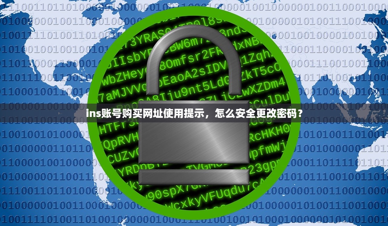 ins账号购买网址使用提示,怎么安全更改密码?