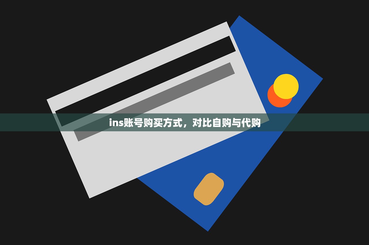ins账号购买方式,对比自购与代购