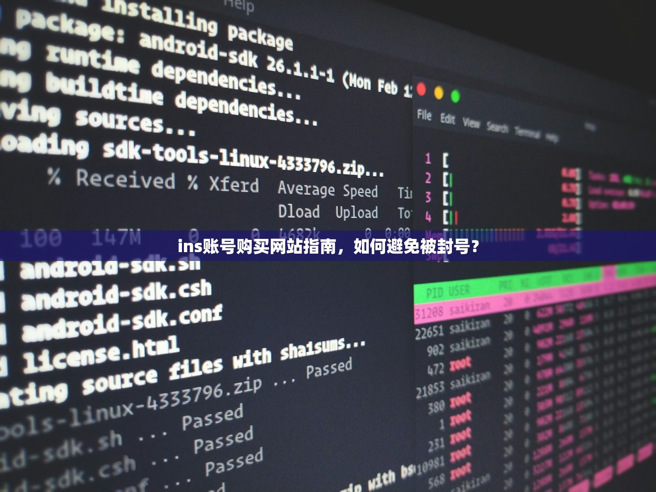 ins账号购买网站指南,如何避免被封号?