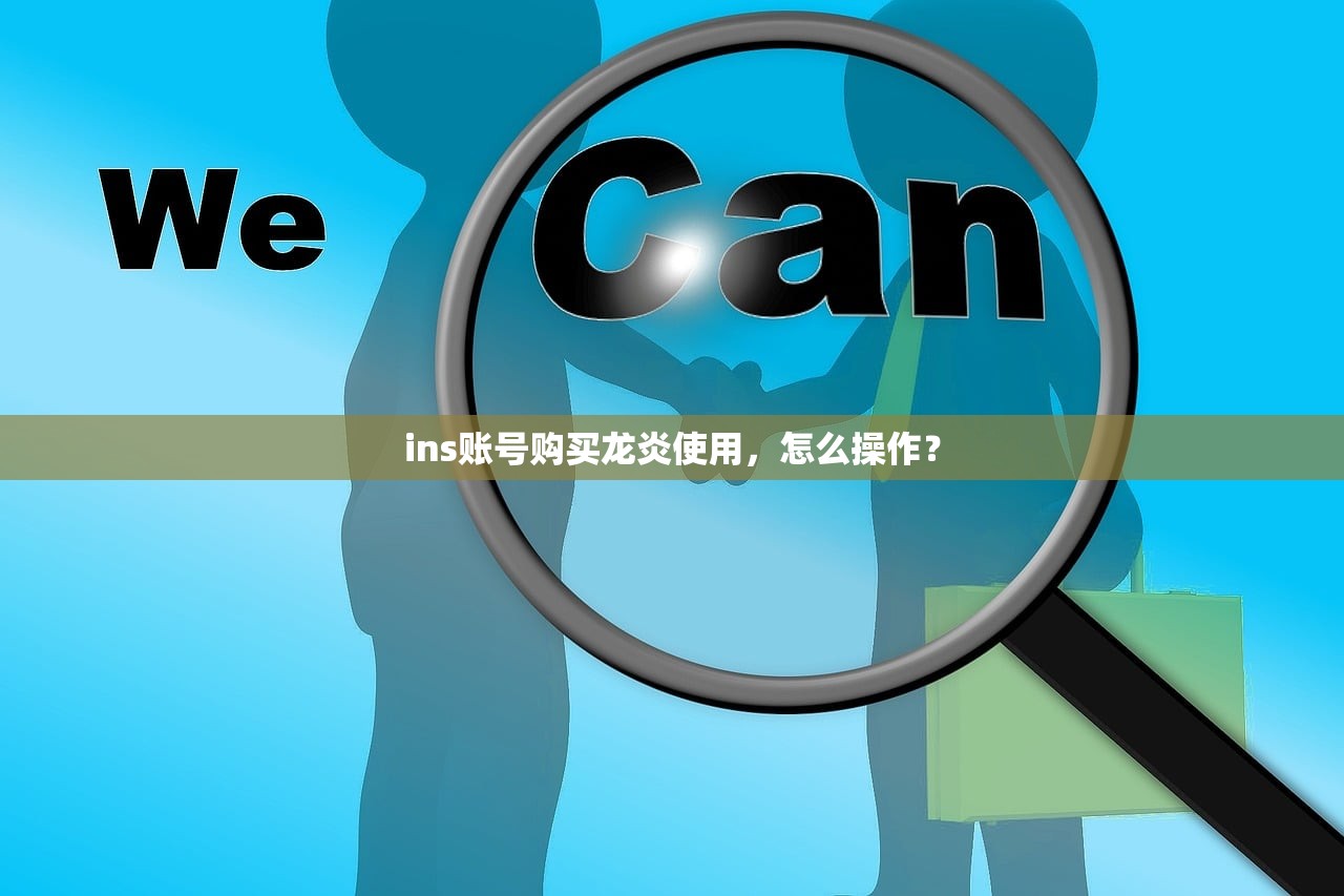 ins账号购买龙炎使用,怎么操作?