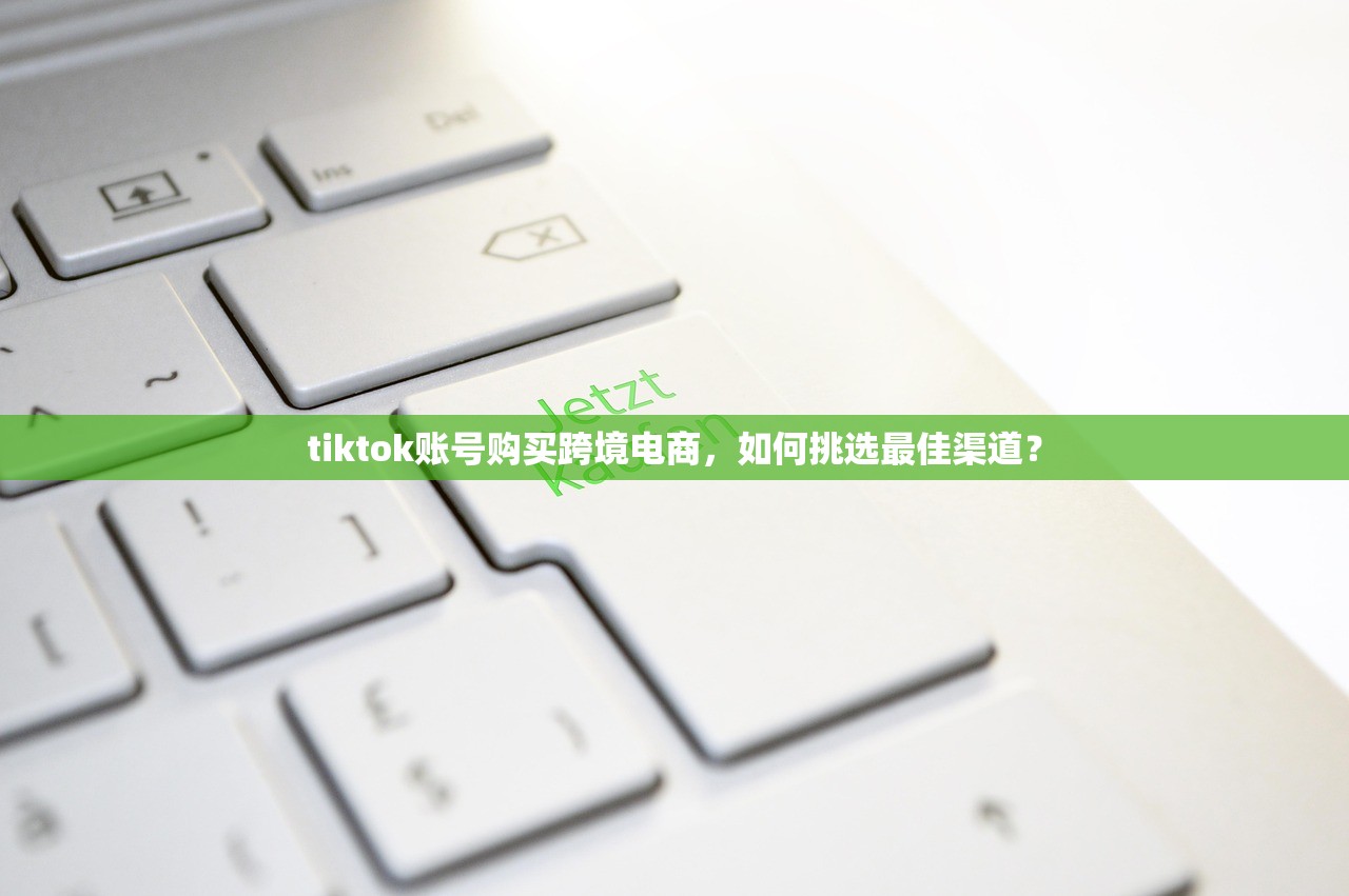 tiktok账号购买跨境电商,如何挑选最佳渠道?