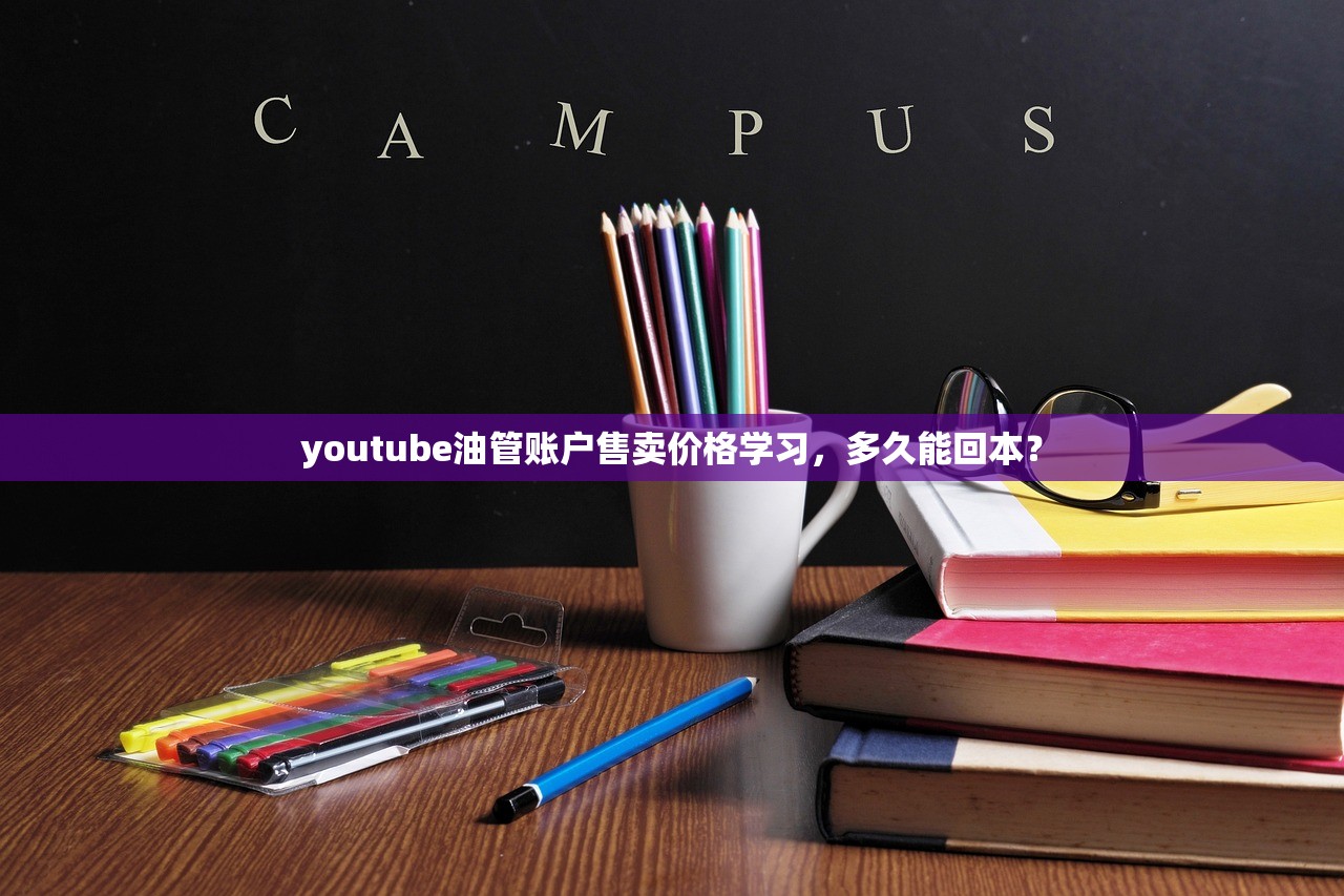youtube油管账户售卖价格学习,多久能回本?