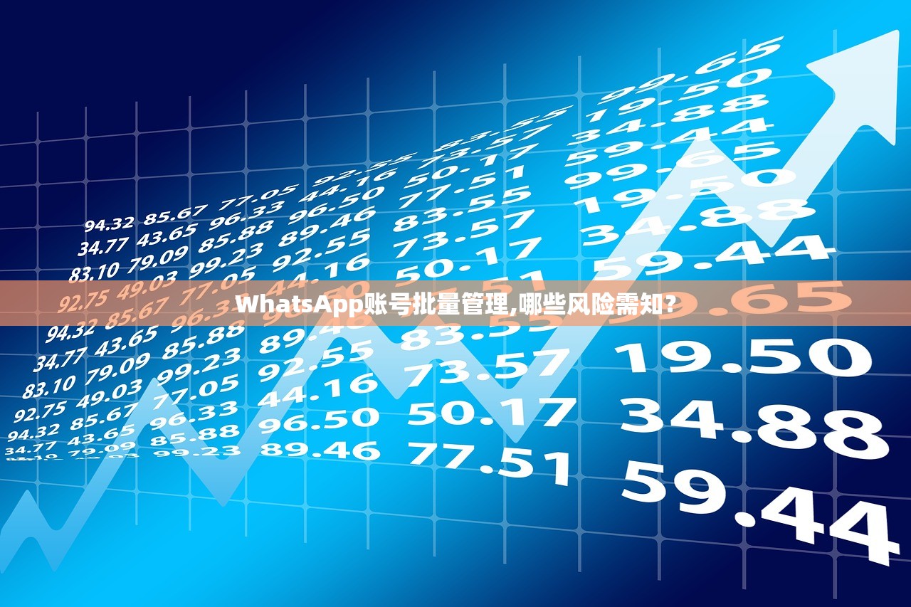 WhatsApp账号批量管理,哪些风险需知?