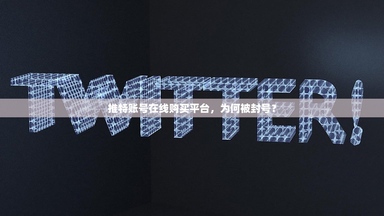 推特账号在线购买平台,为何被封号?