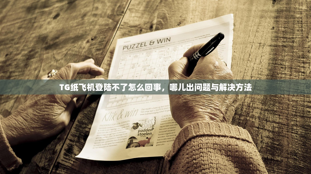 TG纸飞机登陆不了怎么回事,哪儿出问题与解决方法