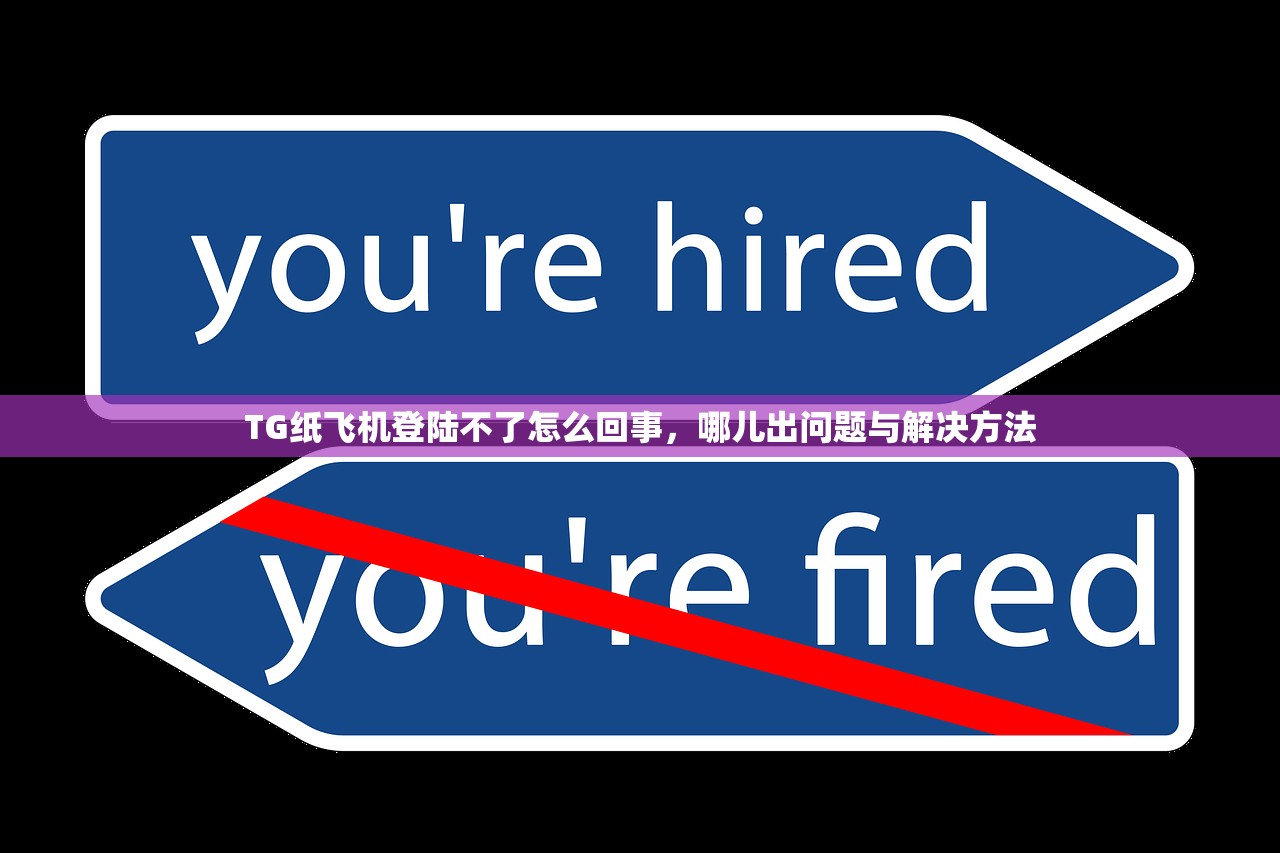 TG纸飞机登陆不了怎么回事,哪儿出问题与解决方法