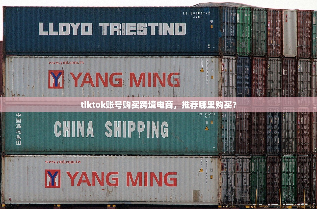 tiktok账号购买跨境电商,推荐哪里购买?