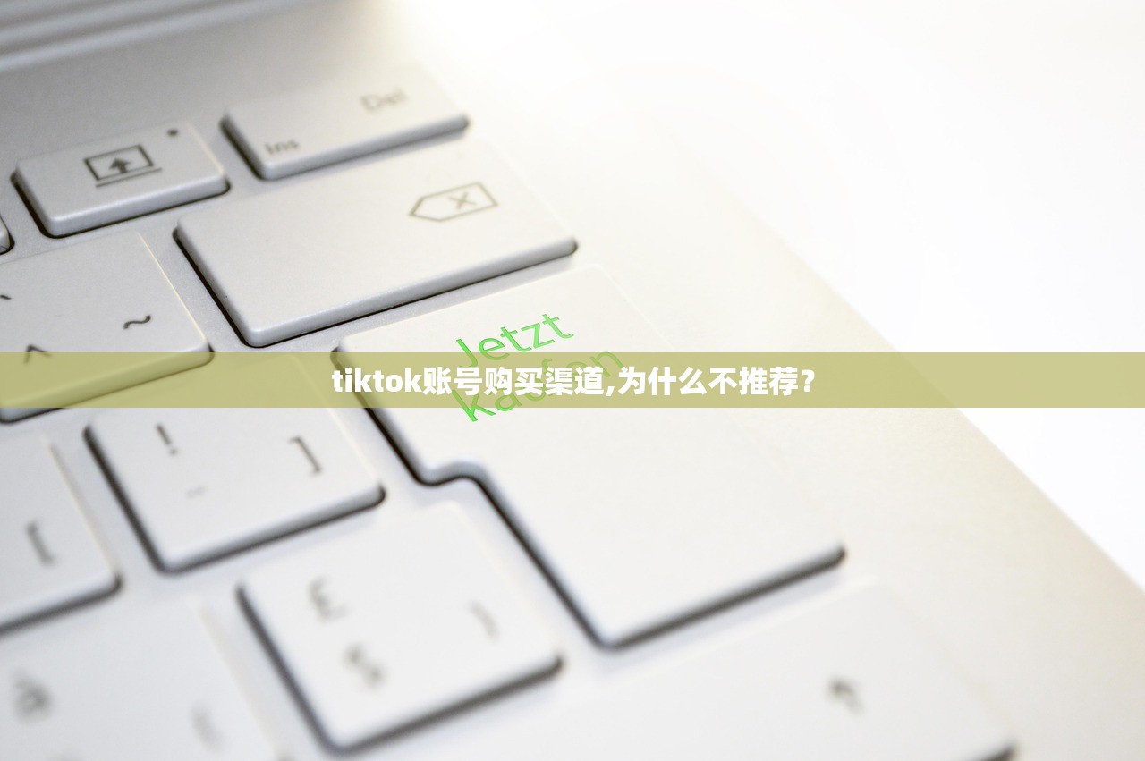 tiktok账号购买渠道,为什么不推荐?
