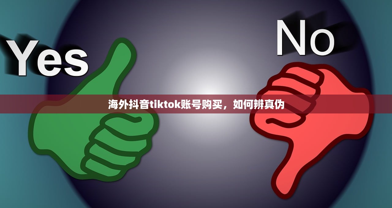 海外抖音tiktok账号购买,如何辨真伪