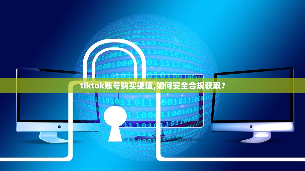 tiktok账号购买渠道,如何安全合规获取？