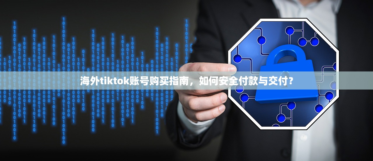 海外tiktok账号购买指南,如何安全付款与交付?
