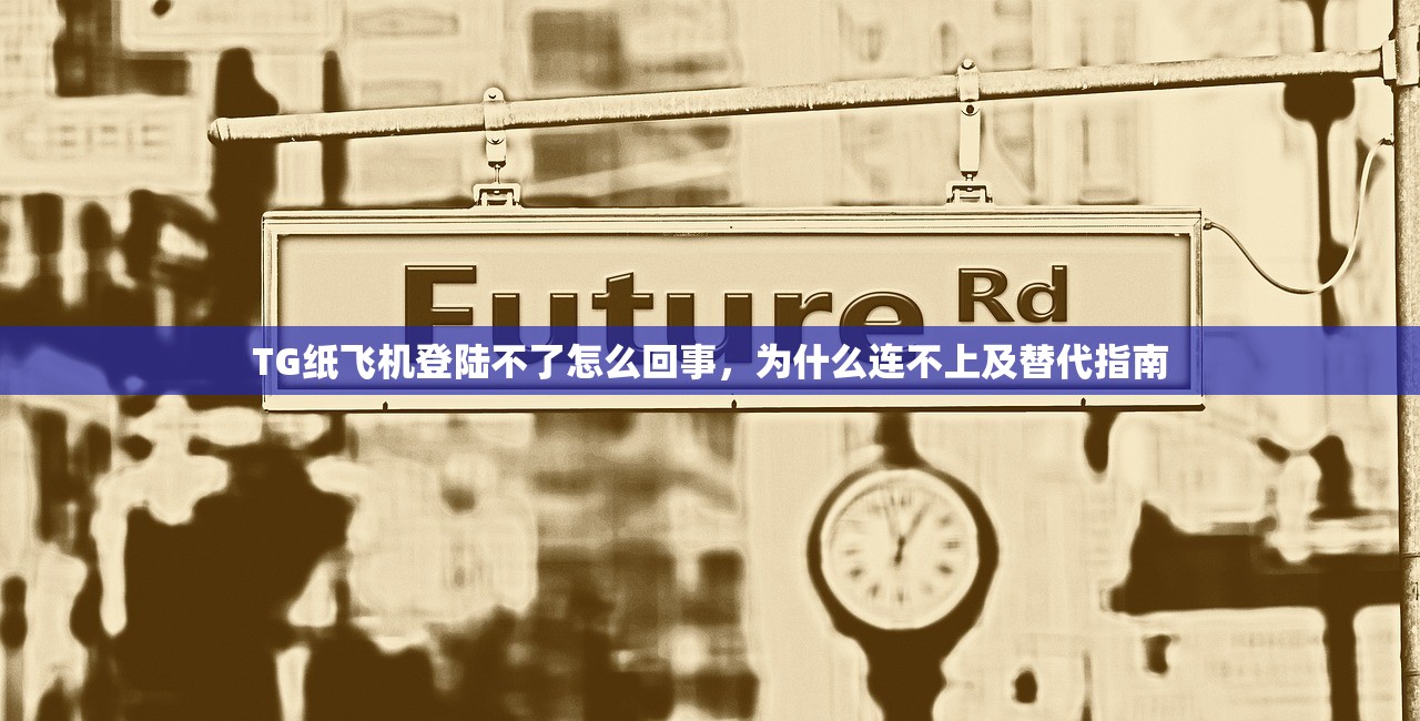 TG纸飞机登陆不了怎么回事,为什么连不上及替代指南