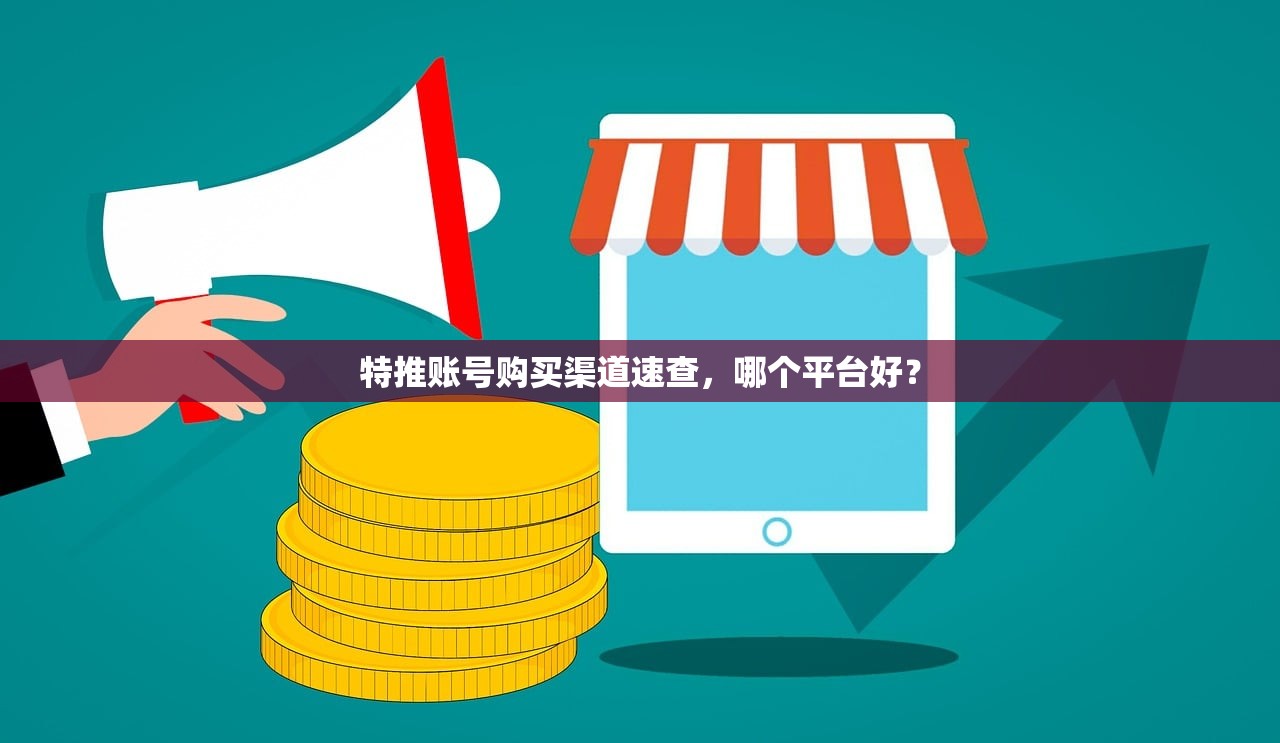 特推账号购买渠道速查,哪个平台好?