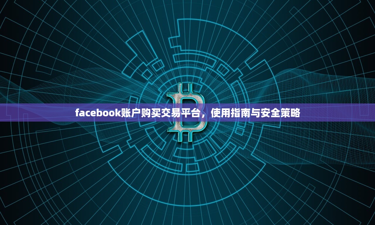 facebook账户购买交易平台,使用指南与安全策略