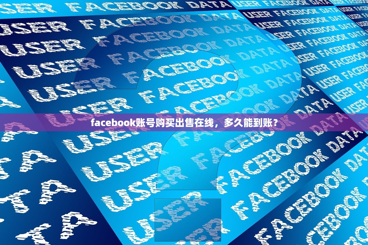 facebook账号购买出售在线,多久能到账?
