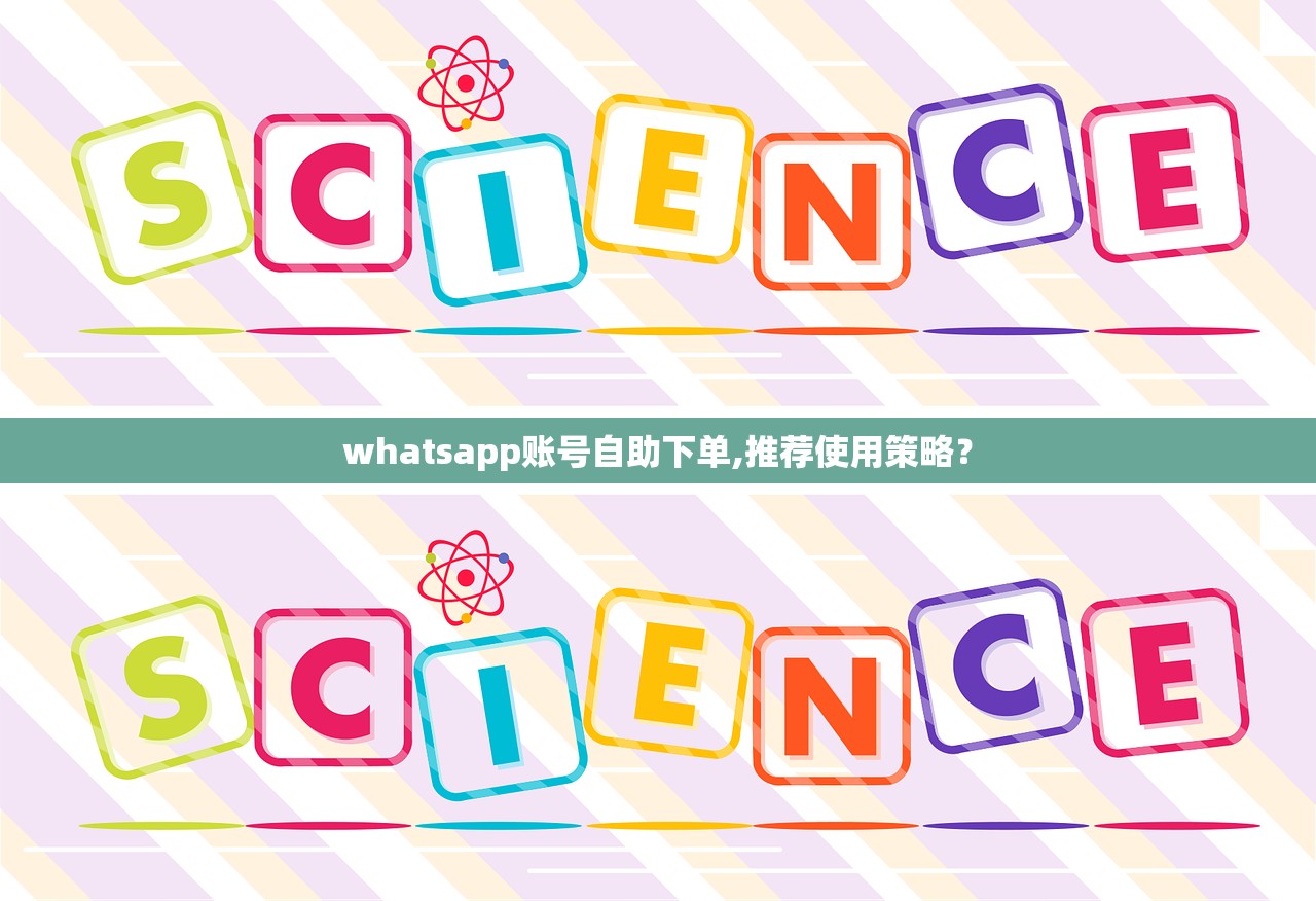 whatsapp账号自助下单,推荐使用策略?