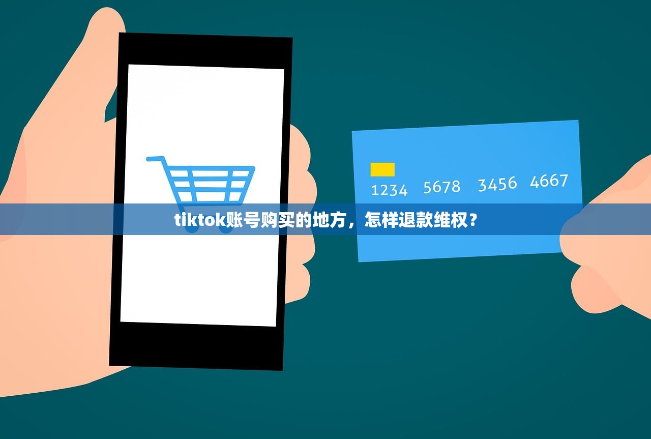 tiktok账号购买的地方,怎样退款维权?