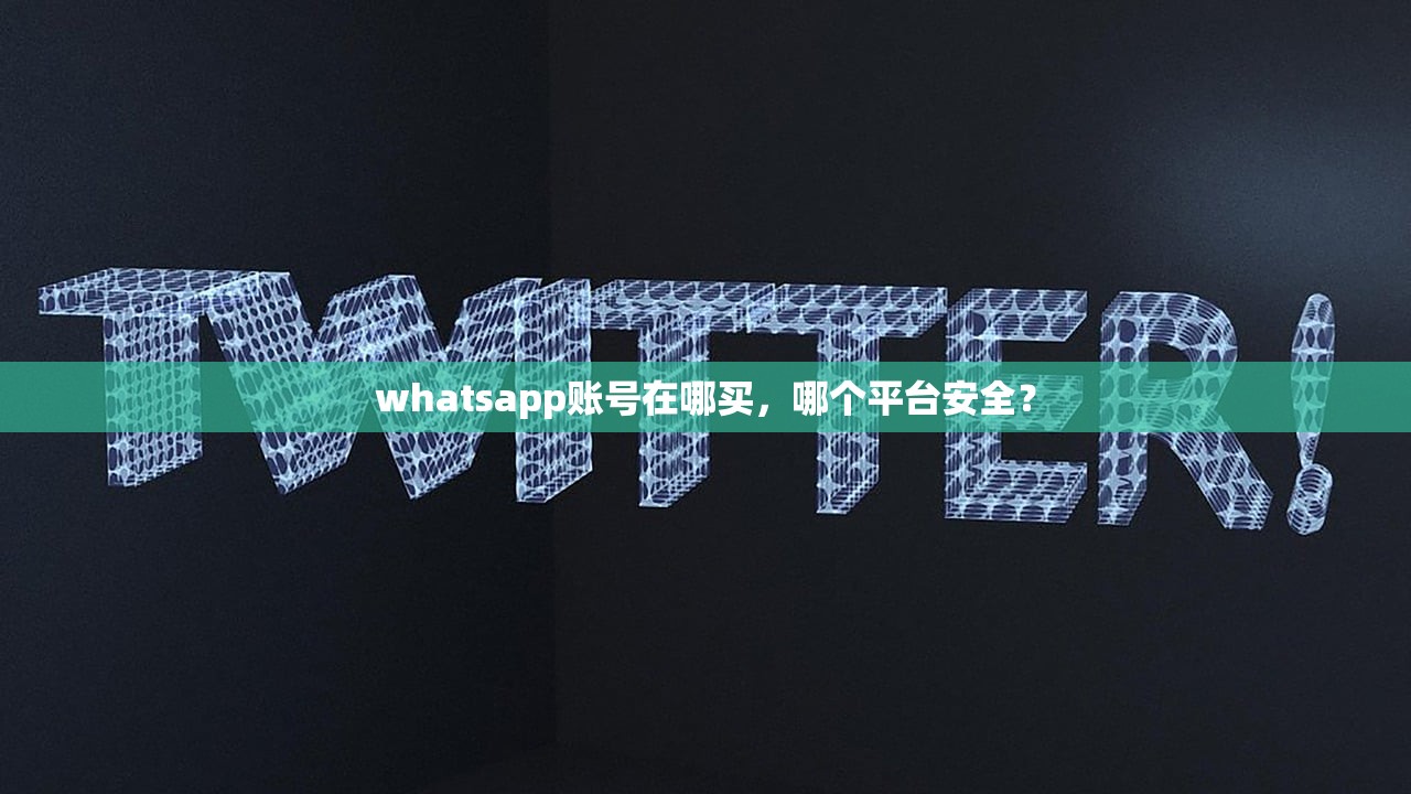 whatsapp账号在哪买，哪个平台安全？