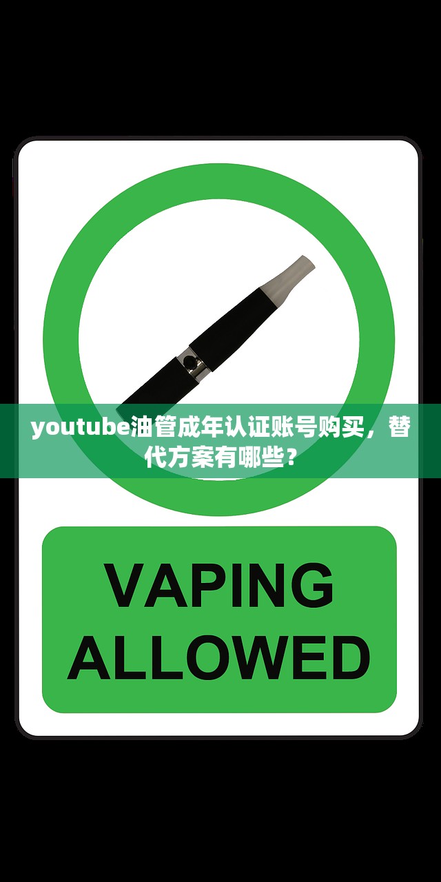 youtube油管成年认证账号购买,替代方案有哪些?