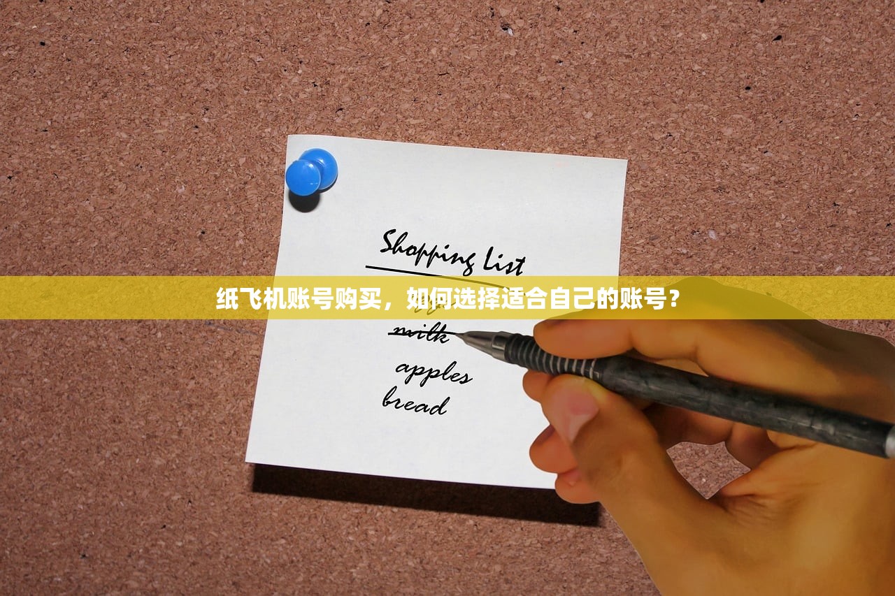 纸飞机账号购买，如何选择适合自己的账号？