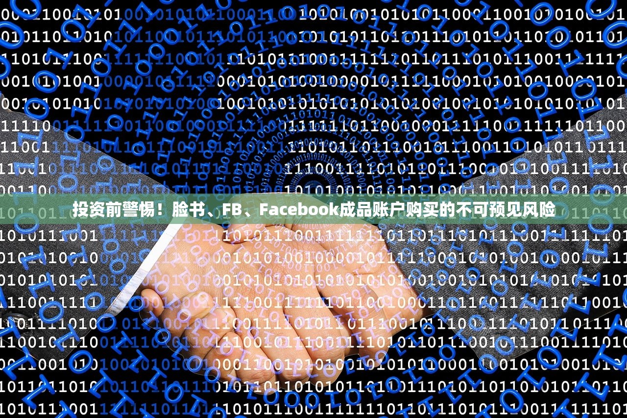 投资前警惕!脸书、FB、Facebook成品账户购买的不可预见风险