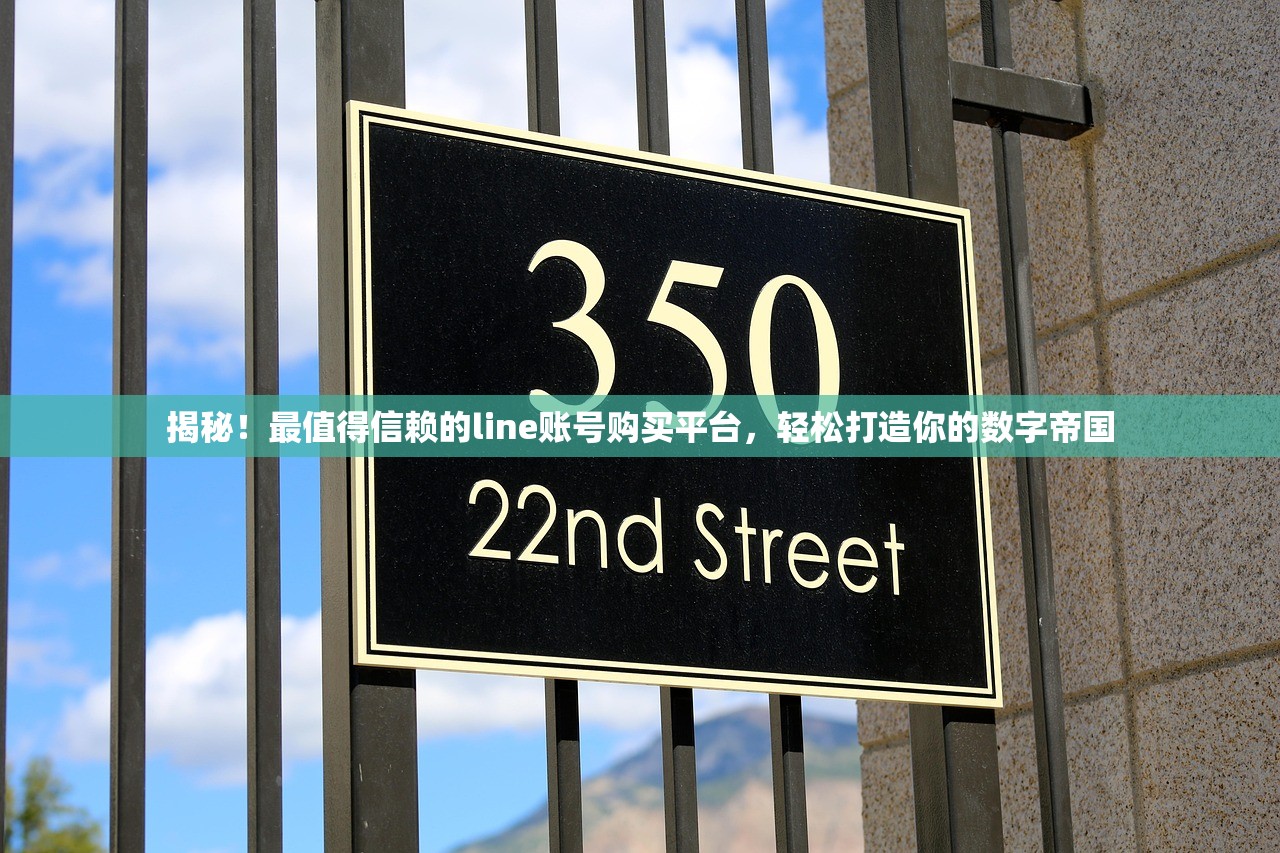 揭秘!最值得信赖的line账号购买平台,轻松打造你的数字帝国