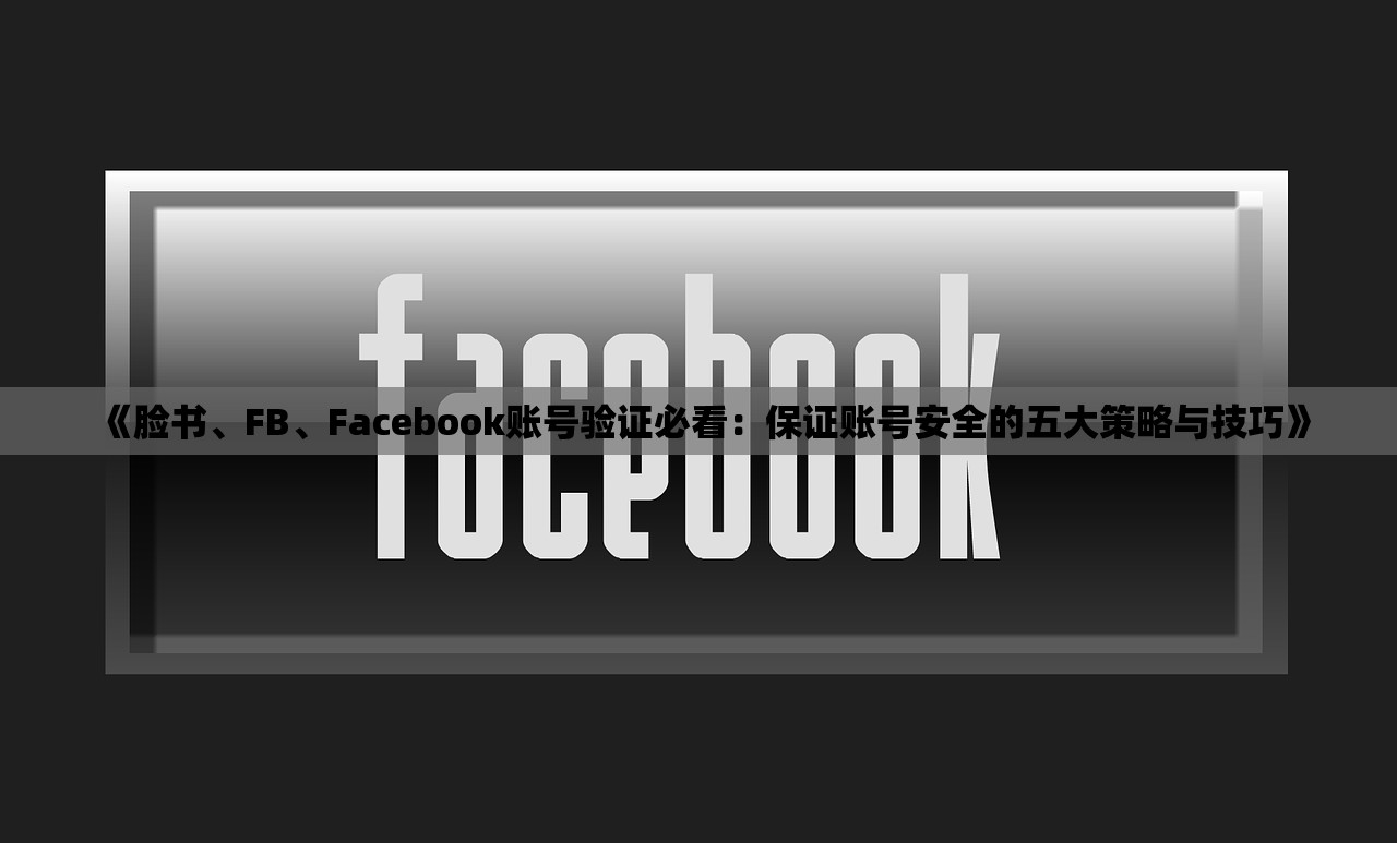 《脸书、FB、Facebook账号验证必看:保证账号安全的五大策略与技巧》